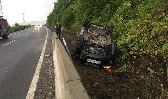 Karayolunda feci kaza! 6 yaralı