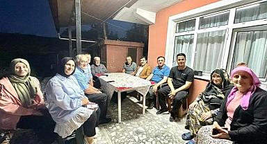 Avcı ev ziyaretlerini sürdürüyor