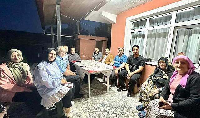 Avcı ev ziyaretlerini sürdürüyor