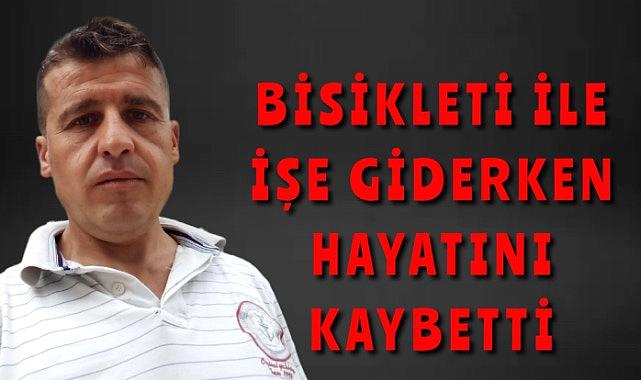 Bisikleti ile işe giderken aniden düşerek hayatını kaybetti!
