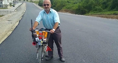 Bisikletiyle eve giderken kalp krizi geçirdi, hayatını kaybetti