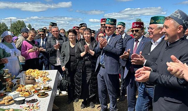 Çaycuma heyeti, Tatarların ulusal bayramı Sabuntay kutlamasında