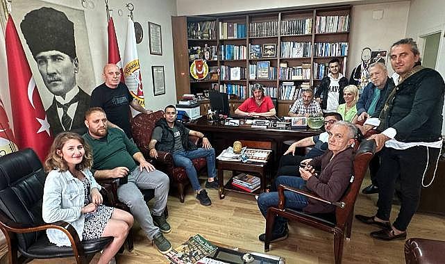 Gazeteciler ZGC'de bayramlaştı