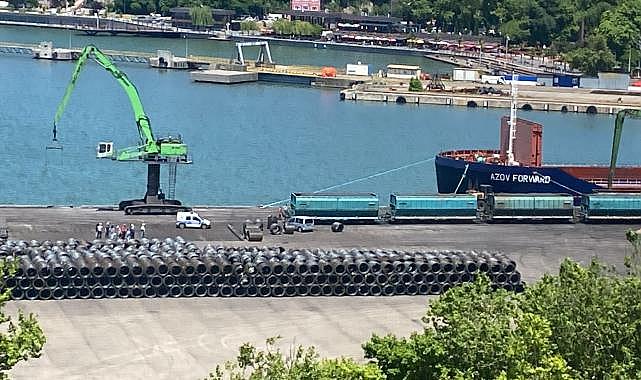 Geminin altında mayın var! Ekipler kargo alanını boşalttı..