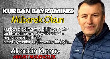 İşadamı Alaattin Kurnaz Kurban Bayramı'nı kutladı