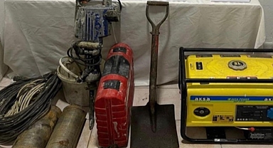 Kaçak kazı yapan 7 kişi yakalandı