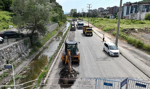 Kdz. Ereğli Belediyesi, adım adım yolları asfaltlıyor