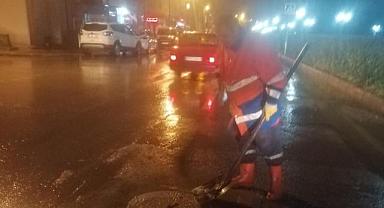 Kdz. Ereğli Belediyesi geceyi alarm seviyesinde geçirdi
