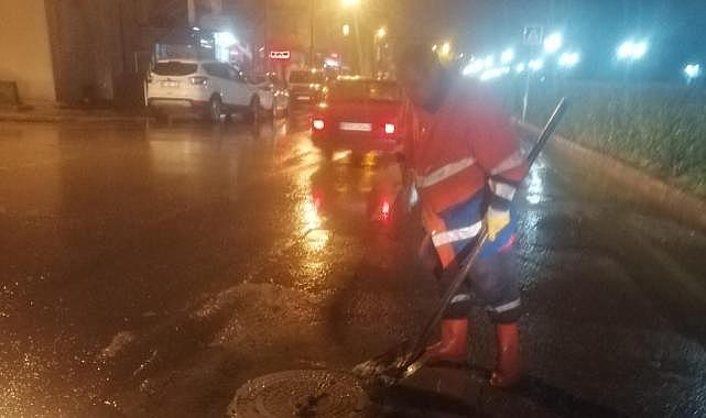 Kdz. Ereğli Belediyesi geceyi alarm seviyesinde geçirdi