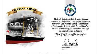 Kdz. Ereğli’nin Kurtuluş Gününde, muhteşem alemdar destanı hikâyesi sizleri bekliyor
