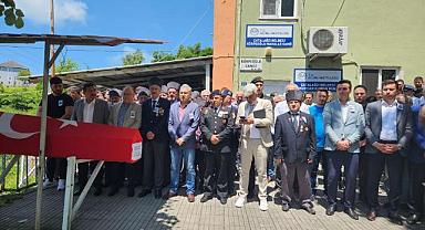 Kıbrıs Gazisi son yolculuğuna uğurlandı
