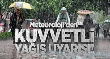 Meteoroloji uyarı verdi!
