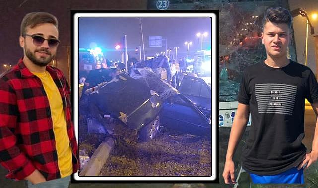 Otobüsle çarpışan otomobil sürücü 203 promil alkollü çıktı