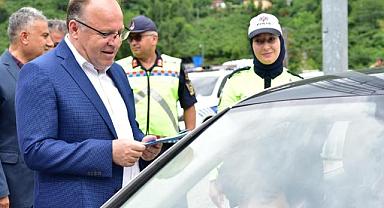 Parka eğlenmeye giderken ceza yedi!