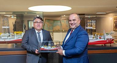 Rektör Özölçer’den TPAO Genel Müdürü Bilgin’e Ziyaret