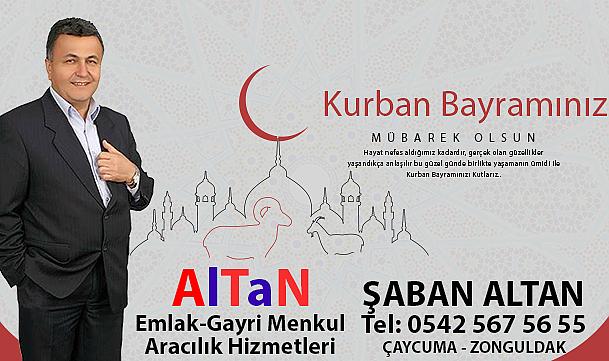 Şaban Altan, Kurban Bayramı&#039;nı kutladı