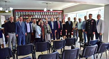 Şehit ailelerine anlamlı ziyaret