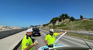 Sürücüler dikkat! Kilimli Tünellerinde aşırı hızla giden radara yakalandı