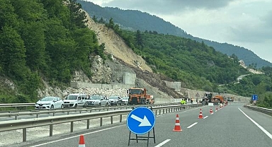 Zonguldak-Ankara yolu trafiğe kapandı!