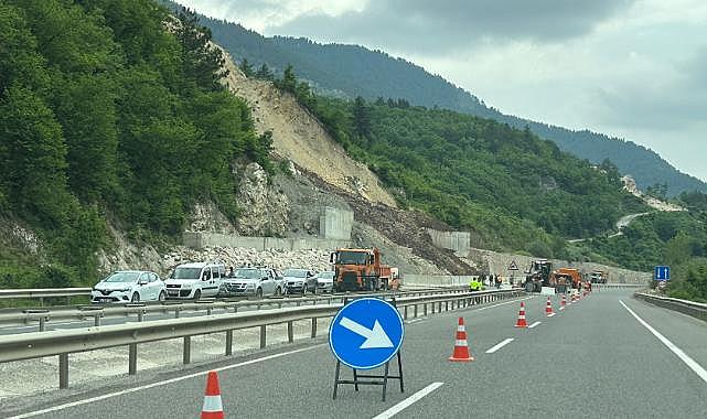 Zonguldak-Ankara yolu trafiğe kapandı!