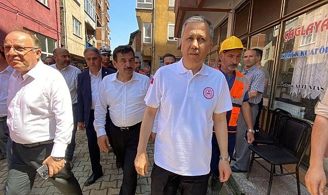 Bakan Yerlikaya, “Yaralar hep birlikte sarılacak”