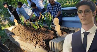 Denizden cansız bedeni çıkan Muhammet Emin defnedildi