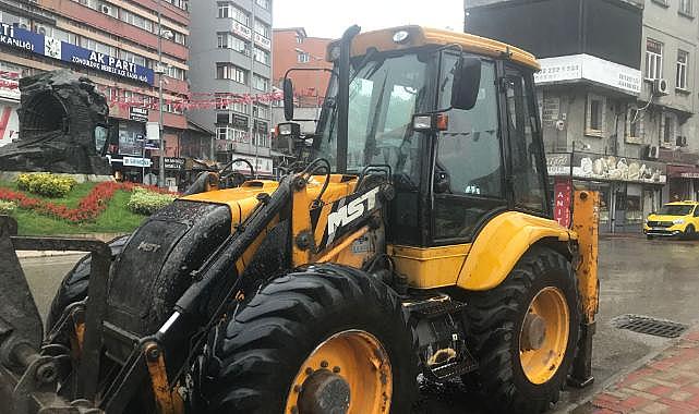 Ekipler sahada görev başında 