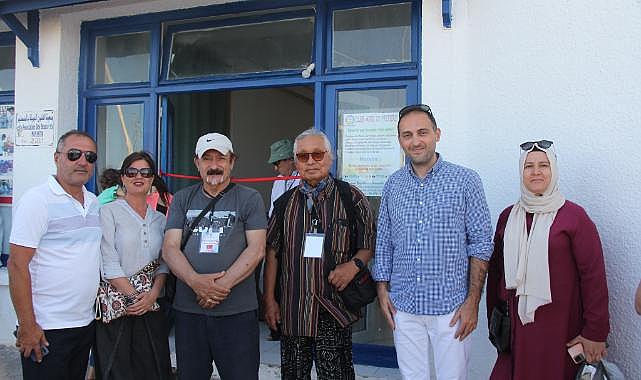 Güzel Sanatlar Fakültesi Dekanı 23. Yurt Dışı Kişisel sergisini açtı