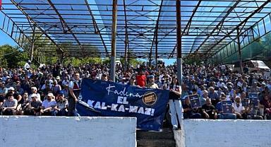 Jandarma yağlı güreşlerde KADES'i anlattı