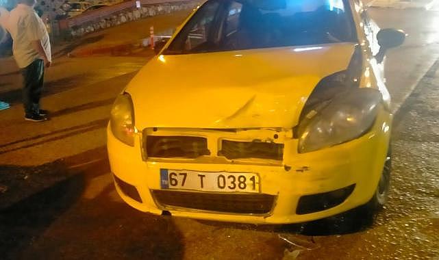 Kafa kafaya çarpıştılar 