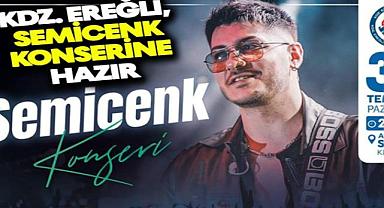 Kdz. Ereğli, Semicenk konserine hazır