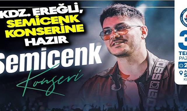 Kdz. Ereğli, Semicenk konserine hazır