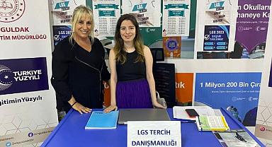LGS tercihi yapacak öğrencilere hizmet verdiler