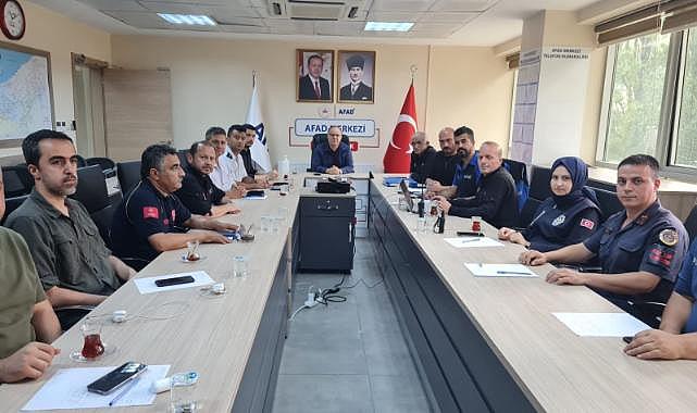 Sel afetine karşı 1174 personel ve 358 araç görevlendirildi