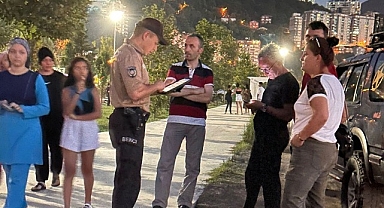 Uygulamada 223 şahıs ve 156 araç kontrol edildi