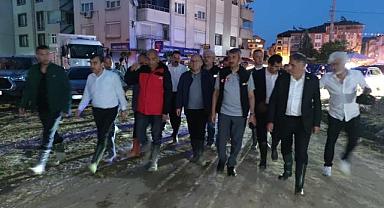 Vali Mustafa Tutulmaz ve milletvekilleri Devrek'te