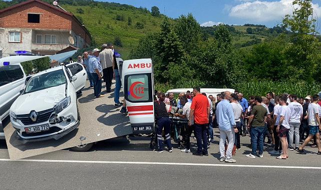 Yolun karşısına geçmeye çalıştı, araç çarptı