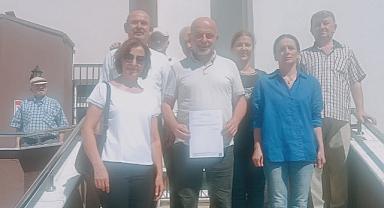 Başkan Diler mazbatasını aldı