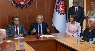 Emekliler, Kılıçdaroğlu ile görüştü