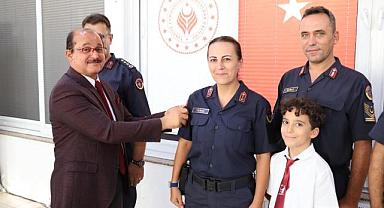 Jandarma'da 108 personel terfi aldı