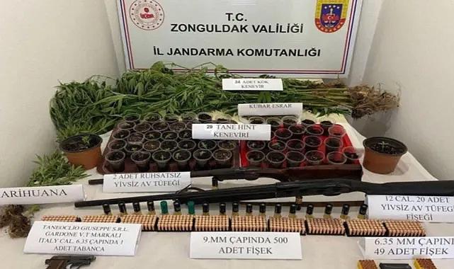 Jandarma'dan uyuşturucu operasyonu!