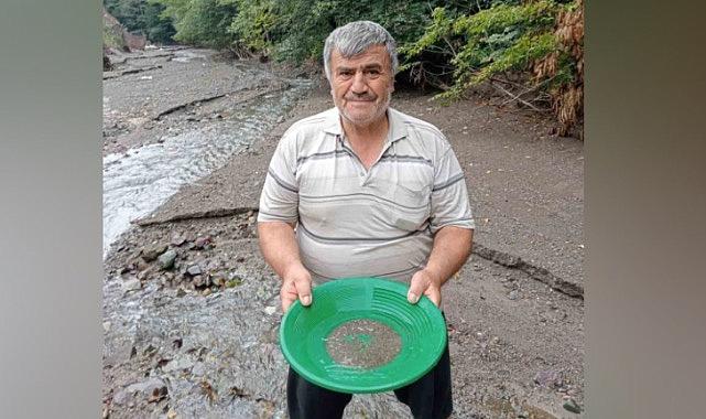 Kaynağında 10-13 gram altın buluyor!