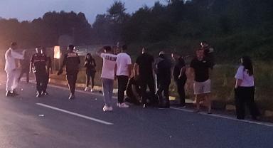 Otomobil ile motosiklet çarpıştı.. Çok sayıda yaralı var!