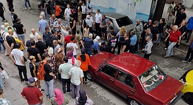 Otomobilin çarptığı kadın yaralandı