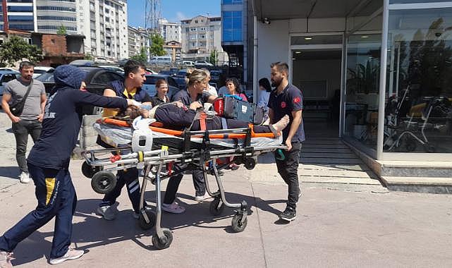 Plajda korku dolu anlar, boğulma tehlikesi geçirdi