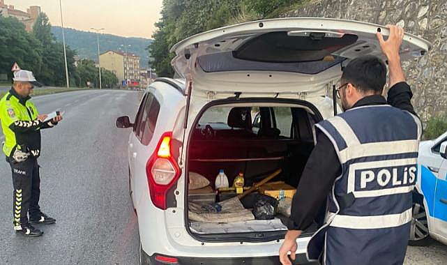 Polisten düzensiz göç ile mücadeleye yönelik huzur uygulaması