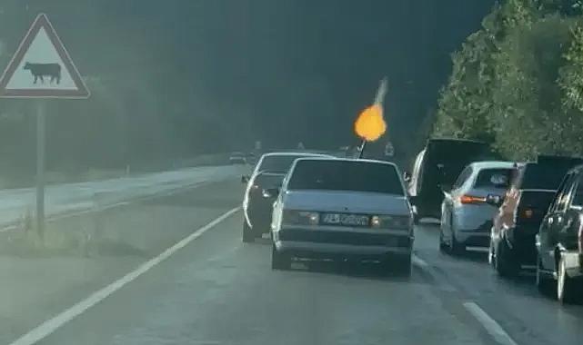 Pompalı tüfekle ateş açtı