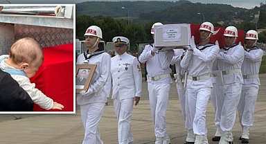Şehidimiz memleketi Zonguldak'ta..