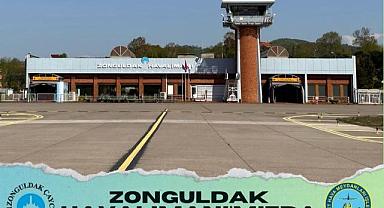 Zonguldak Havalimanı'nda 7 ayda 622 uçuş gerçekleştirildi
