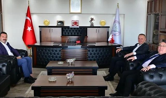 Alan ve Çağlayan’dan Rektör Özölçer’e Ziyaret